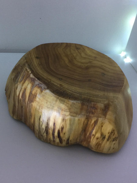 Wooden Hand Carved Maple Bowl #1