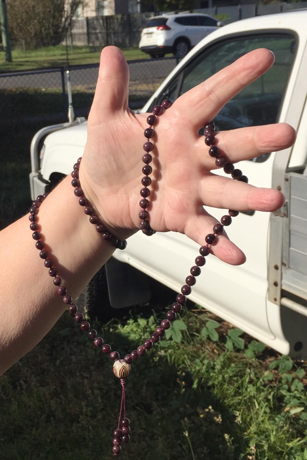 Mala Prayer Beads 108 - Garnet