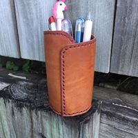 Leather Desk Caddy